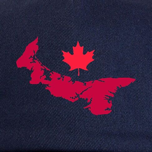 CafePress Prince Edward Island Canada Province Map Maple Lea Adjustable Baseball Cap in Saudi Arabia