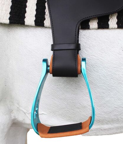 CHALLENGER Horse Western Purple Aluminium Engraved Barrel Racer Angled Stirrups 51151PR in Saudi Arabia