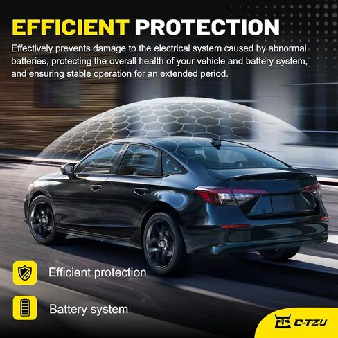 Negative Battery Current Cable Sensor Assembly for 2016-2021 Honda Civic & CR-V, Replaces 38920-TBA-A02, 38920-TBA-A01, 38920TBAA02, 38920TBAA01 - Battery Temperature Voltage Sensor in Saudi Arabia