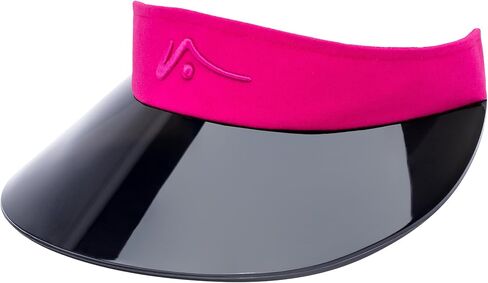 Visto Wide Brim Sports Poundor مع حافة شفافة-حماية من أشعة الشمس UV-100 ٪ من القطن الصيني-حزام فيلكرو قابل للتعديل in Kuwait