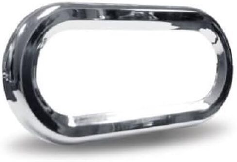 TBEZ-OBCH3 Bezel-Oval Chrome Plastic-No Visor in Saudi Arabia