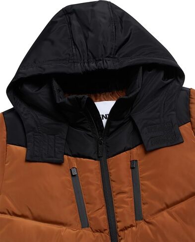 DKNY Boys Puffer Jacket - Heavyweight Quilted Wind & Water Resistant Boys Winter Coat Poly Taffeta Insulated Winter Jacket in Kuwait
