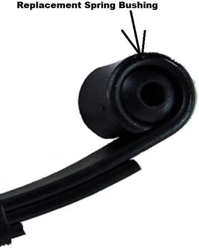 014-112-00-4 4x 3/4 "Rubber Trailer Spring Bothing تناسب Dexter 10K GD 2-1/2" Wide 2 "OD-استبدال جلبة زنبركية مقطورة-2.00" OD 3/4 "ID 2.6" Long in Saudi Arabia