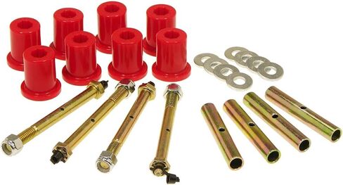 Prothane 1-815 GREASEBLAIND SPRING/SHACHLE STILING KIT ؛ أحمر؛ العلوي/السفلي ؛ بما في ذلك. البراغي/الأكمام/المكسرات/الغسالات ؛ in Saudi Arabia
