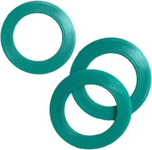 Flush Valve Seal for American Standard & Eljer Toilets, Long Lasting Silicone Material, Equivalent to 7301111-0070A,OD 4 & 5/16-inch ID 2 & 13/16-inch LD 3 & 1/8-inch (3) in Saudi Arabia