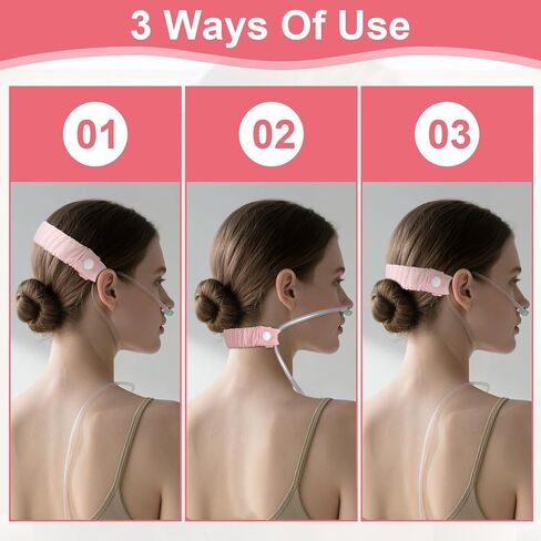 Nasal Cannula Strap Ear Savers, Ear Protectors for Oxygen Tubing, Cannula Headband Strap, Secure Fit to Prevent Ear Soreness in Kuwait