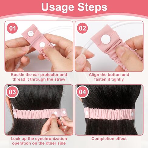 Nasal Cannula Strap Ear Savers, Ear Protectors for Oxygen Tubing, Cannula Headband Strap, Secure Fit to Prevent Ear Soreness in Kuwait