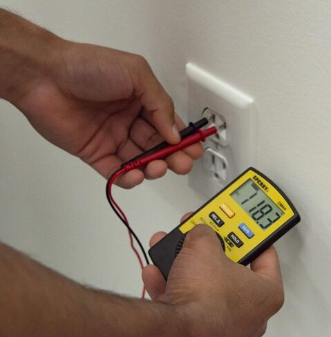 SPERRY Instruments ESK3 Dualcheck 2-in-1 Pocket Digital Multimeter Kit ، أصفر in Saudi Arabia