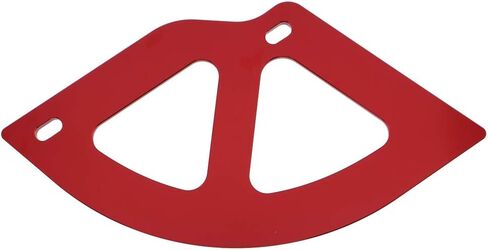 NICECNC Dirt Bike Rear Disc Brake Guard Aluminum Compatible with Honda CR125R 1987-2001 CR250R 1987-2001 CR500R 1987-2001 XR650R 2000-2007,See Fitment in Saudi Arabia