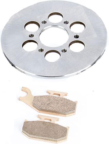 Brake Rotor Disc & Brake Pads fits Yamaha YXR660 Rhino 660 04-07 Rear Race-Driven in Saudi Arabia