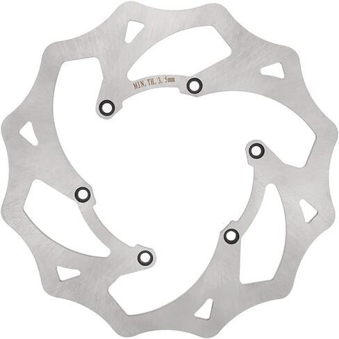 NICECNC Sliver Rear Brake Rotor Disc Compatible with Beta RR XTrainer 125 250 300 350 498 2013-2024 See Fitment in Kuwait