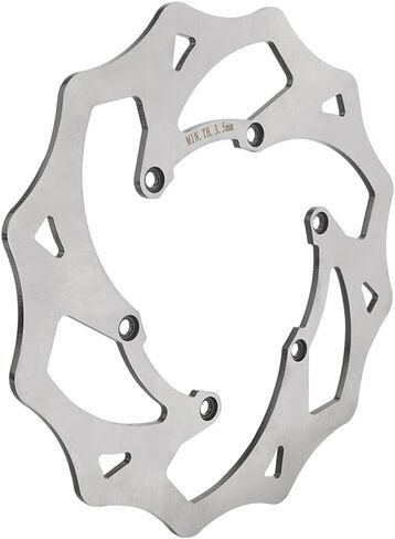 NICECNC Sliver Rear Brake Rotor Disc Compatible with Beta RR XTrainer 125 250 300 350 498 2013-2024 See Fitment in Kuwait