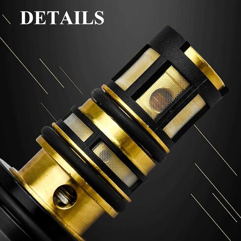 AC Compressor Electronic Control Solenoid Valve for 2012-2017 Toyota Camry 2011-2013 Corolla Highlander 2009-2012 Rav4 2011-2016 Sienna Compressor Pressure Control Valve Replace# 5SE09C 5SEU12C 6SEU16 in Saudi Arabia