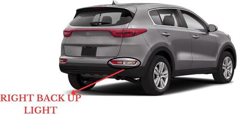 استبدال Kia Sportage 2017 2018 2019 مجموعة الضوء الهالوجين مع المصابيح ، الجانب الأيسر/سائق ، OEM: 92405 D9200/Partslink: KI2882100 DOT/SAE متوافق in Saudi Arabia