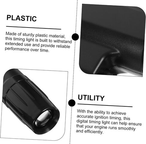 Pretyzoom Automotive Ignition توقيت توقيت كاشف مصابيح الإضاءة القوية للسيارات للسيارات الدراجات النارية الدقيقة اختبار توقيت المحرك أداة إصلاح متعددة لصيانة السيارات in Saudi Arabia