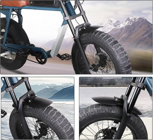 Front Fender لـ Super 73 S2 ، واقي الأوساخ الطيني الممتد ، وغطاء غبار الطين الأمامي ، والملحقات لـ Super 73 in Kuwait