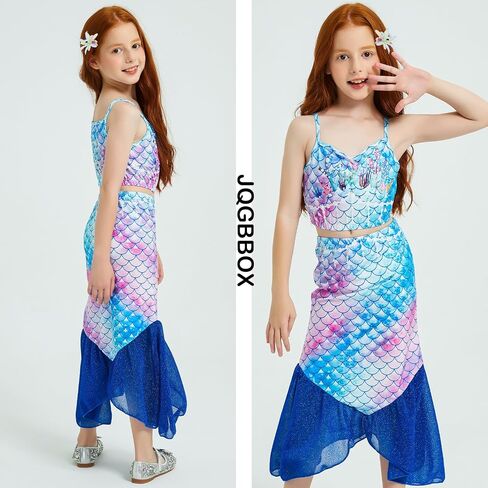 حوريات حورية البحر فتيات الاستحمام بدلة 3pcs بيكيني القيعان in Kuwait