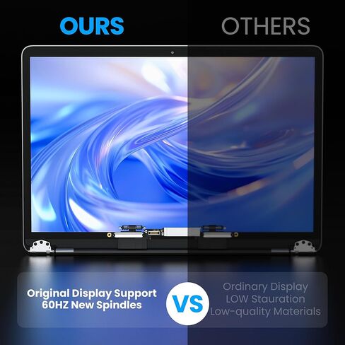 DZLQS A1989 A2159 A2251 A2289 مجموعة شاشة LCD بديلة متوافقة مع MacBook Pro 13 بوصة 2018 2019 2020 Year Retina (رمادي فلكي) in Kuwait