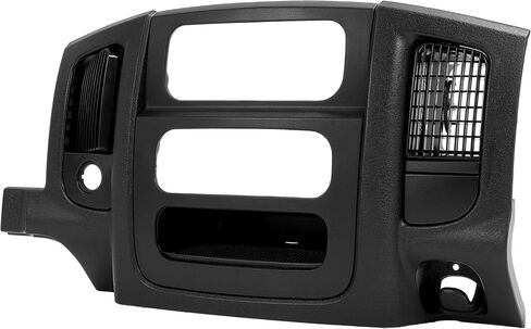 Dashboard Radio Panel Compatible with 2002-2005 Dodge Ram 1500 2500 3500 Replacement for 5GV52TRMAB ABS & PP Plastic Textured Black in Saudi Arabia