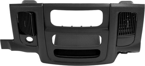 Dashboard Radio Panel Compatible with 2002-2005 Dodge Ram 1500 2500 3500 Replacement for 5GV52TRMAB ABS & PP Plastic Textured Black in Saudi Arabia