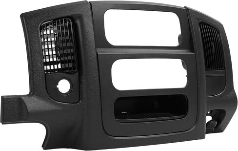 Dashboard Radio Panel Compatible with 2002-2005 Dodge Ram 1500 2500 3500 Replacement for 5GV52TRMAB ABS & PP Plastic Textured Black in Saudi Arabia