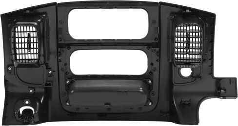 Dashboard Radio Panel Compatible with 2002-2005 Dodge Ram 1500 2500 3500 Replacement for 5GV52TRMAB ABS & PP Plastic Textured Black in Saudi Arabia