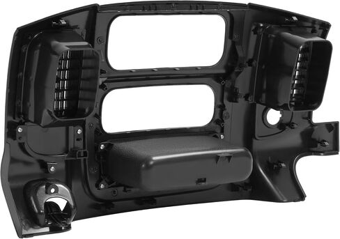 Dashboard Radio Panel Compatible with 2002-2005 Dodge Ram 1500 2500 3500 Replacement for 5GV52TRMAB ABS & PP Plastic Textured Black in Saudi Arabia