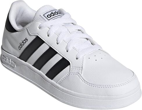 adidas Breaknet Sneaker, White/Lucid Blue/Bright Red, 12.5 US Unisex Little Kid in Saudi Arabia