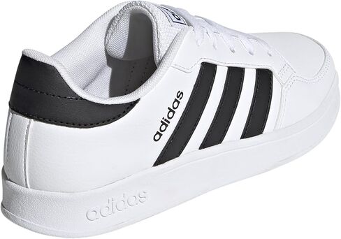 adidas Breaknet Sneaker, White/Lucid Blue/Bright Red, 12.5 US Unisex Little Kid in Saudi Arabia