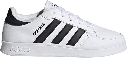 adidas Breaknet Sneaker, White/Lucid Blue/Bright Red, 12.5 US Unisex Little Kid in Saudi Arabia