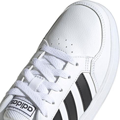 adidas Breaknet Sneaker, White/Lucid Blue/Bright Red, 12.5 US Unisex Little Kid in Saudi Arabia