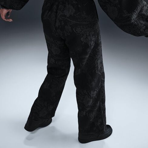 Nike Sportswear Collection Women's Mid-Rise Track Pants (HF9588-010 ، Black/Anthracite/Black) in Saudi Arabia