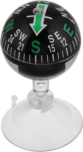 Magiclulu Car Compass Suction Cup - Portable 2 83 Inch Dashboard Compass for Accurate Navigation in Cars and Outdoors Ideal for Camping and Travel in Saudi Arabia