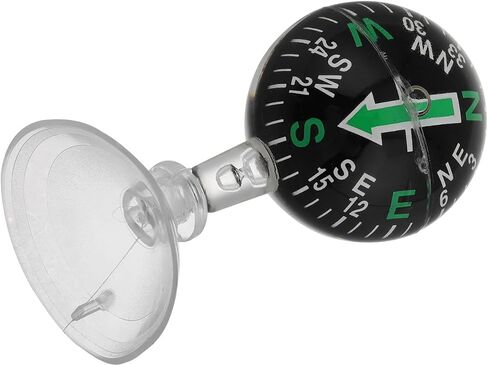 Magiclulu Car Compass Suction Cup - Portable 2 83 Inch Dashboard Compass for Accurate Navigation in Cars and Outdoors Ideal for Camping and Travel in Saudi Arabia