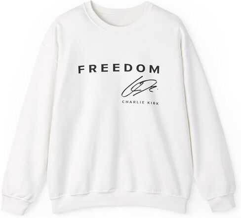 Signature Charlie Kirk Sweatshirt, Freedom Sweatshirt, Charlie Kirk Shirt, Crewneck, Hoodie, Charlie Kirk, Turning Point USA in Saudi Arabia