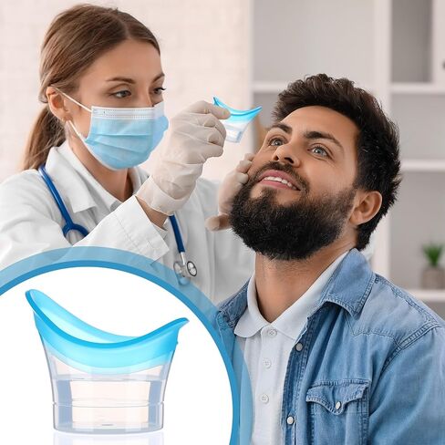 Patelai 20 PCS Eye Wash Cup Cups Cups Coups Kit Bathable Bath Gasher Cysher Tool Bulk Bulk for Eye Shinse and Flush in Saudi Arabia