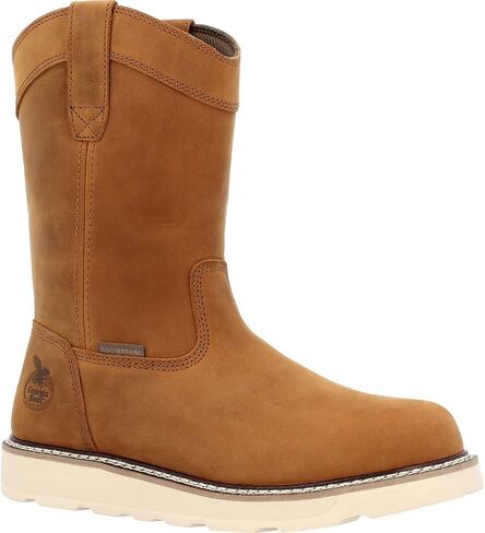 Georgia Boot Core 37 10" Waterproof Pull On Wedge Boot in Saudi Arabia