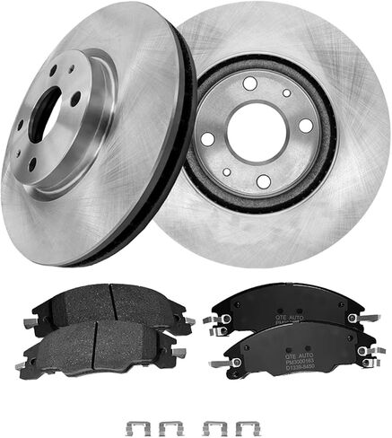 PM Auto Set of 6 Front 275mm Brake Disc Rotors-Ceramic Brake Pad Kit Replacement For 2008-2011 Ford Focus in Kuwait