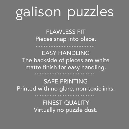 Galison Greenhouse Gardens 500 Piece Puzzle from Galison - Featuring Colorful Illustrations, 19" x 19", Fun & Challenging, Unique Gift Idea in Saudi Arabia