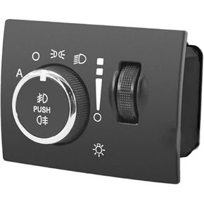 ABBO-68189157AA Front and Fog Light Switch Headlight Switch Button Car Fit for Chrysler 300C Fit for Jeep Cherokee in Saudi Arabia
