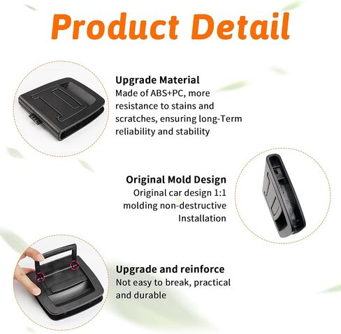 Rear Trunk Floor Mat Handle 51479120283 for BMW X5 E70/F15 (2006-2018), X6 E71/F16 (2007-2019) – Replacement Without Locking Function（Black） in Saudi Arabia