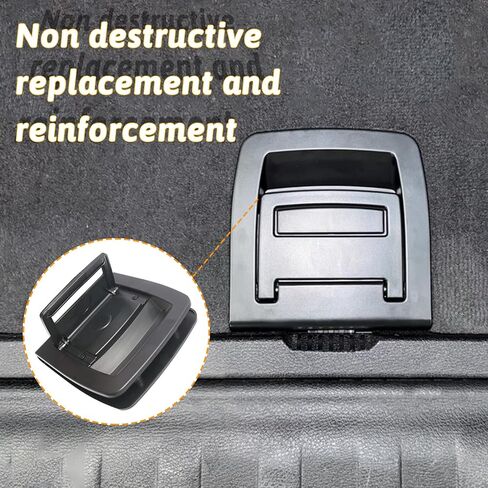 Rear Trunk Floor Mat Handle 51479120283 for BMW X5 E70/F15 (2006-2018), X6 E71/F16 (2007-2019) – Replacement Without Locking Function（Black） in Saudi Arabia