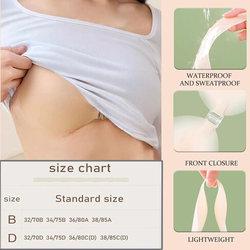 Cleavage Bra, Sticky Bra Push Up, Invisible Strapless Backless Sticky Bras, Invisible Push Up Sticky Bras for Women in Saudi Arabia