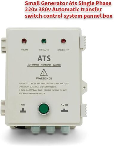 10KW 220v 380v Gasoline Diesel Engine ATS Control Box Generator Dual Power Automatic Transfer Switch Control Panel System(Diesel 220V Module) in Saudi Arabia