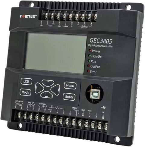 1PCS GEC3805 3805 Generator Set Digital Speed Controller Diesel Engine Govornor ECU in Kuwait
