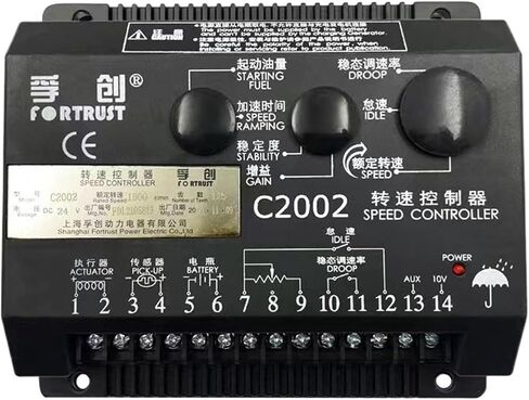 Genset Speed Contronller C2002 Speed Control Unit C2002 Speed Governor C2002 for Diesel Engine Generator C 2002 in Saudi Arabia