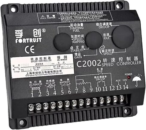 Genset Speed Contronller C2002 Speed Control Unit C2002 Speed Governor C2002 for Diesel Engine Generator C 2002 in Saudi Arabia