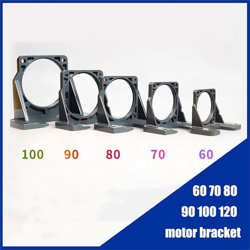 1PCS/Lot Speed ​​Speed ​​Tergle Motor Motor Bracket SPEED BRACKET 60 BRACKET 70 BRACKET 80 BRACKET 90 BRACKET 100 (100 BRACKET) in Saudi Arabia