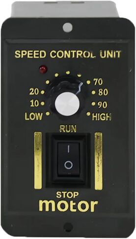 AC 220V محرك التحكم في التحكم في وحدة التحكم إلى الأمام وعكس سرعة المحرك منظم الصف المزدوج نوع الاتصال منفذ الاتصال 6W-25 in Saudi Arabia