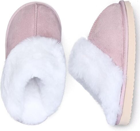 IceUnicorn Kids Slippers Girls Boys Fuzzy House Shoes Warm Memory Foam Slippers Bedroom Slides for Indoor Outdoor in Saudi Arabia